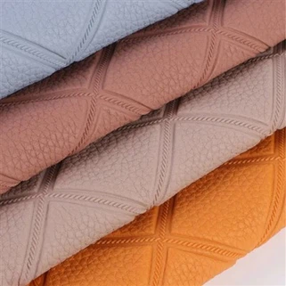 PVC rhombus litchi phong cách dập đồng